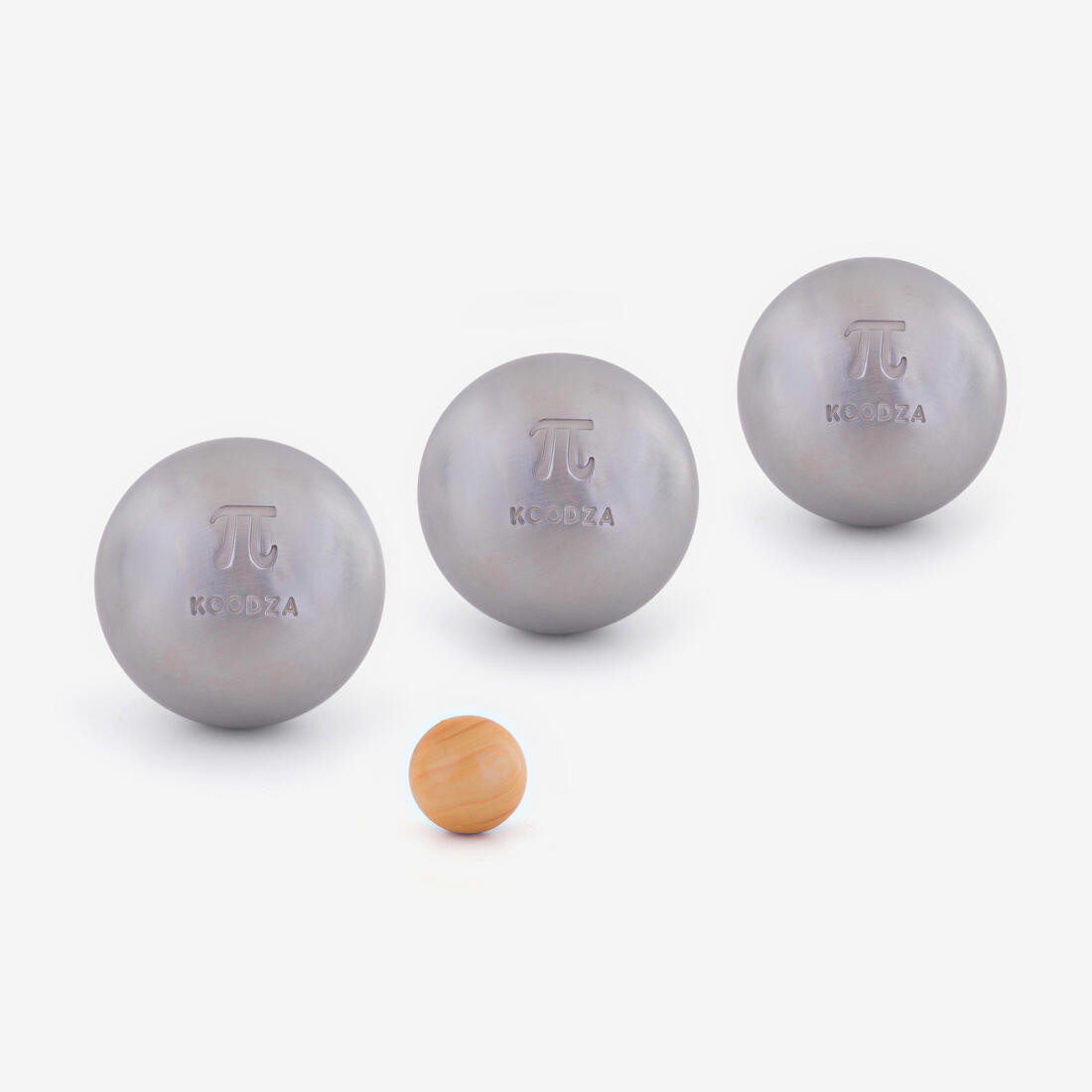 3 BOULES DE PÉTANQUE COMPÉTITION DEMI-TENDRES PI ACIER INOX