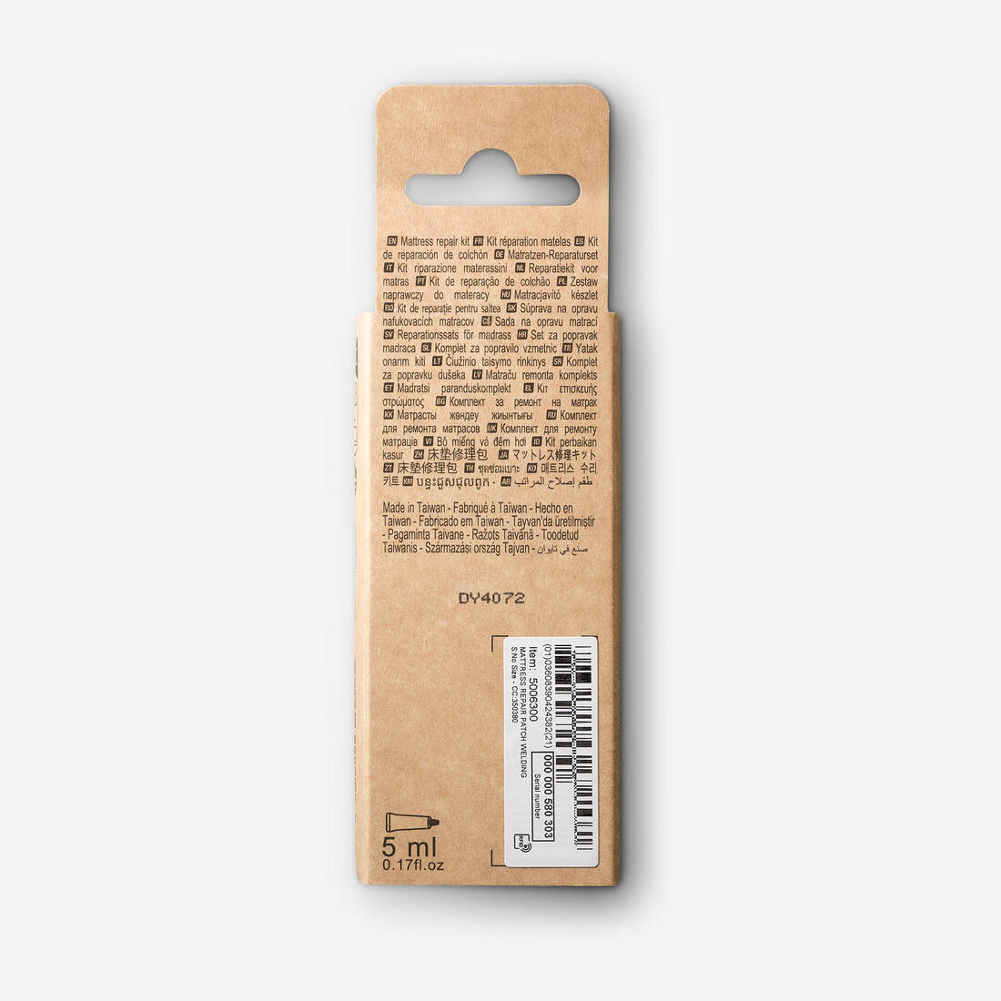 Kit complet (colle + patchs) de réparation matelas