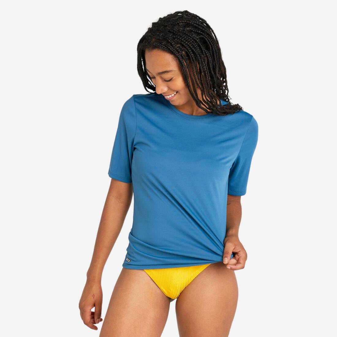 TEE SHIRT ANTI UV SURF MALOU MANCHES COURTES FEMME