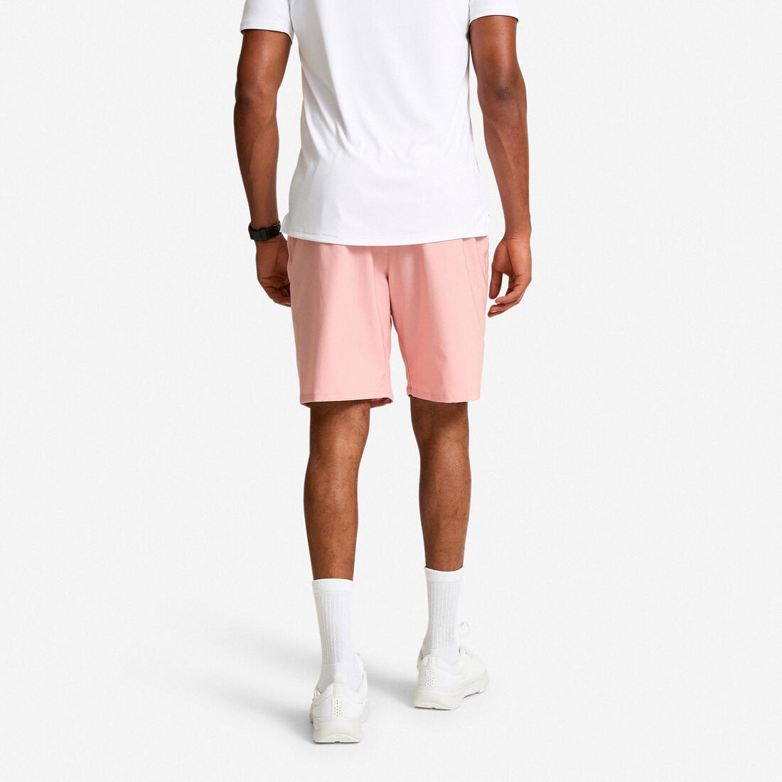 Short de fitness respirant poches zippées homme