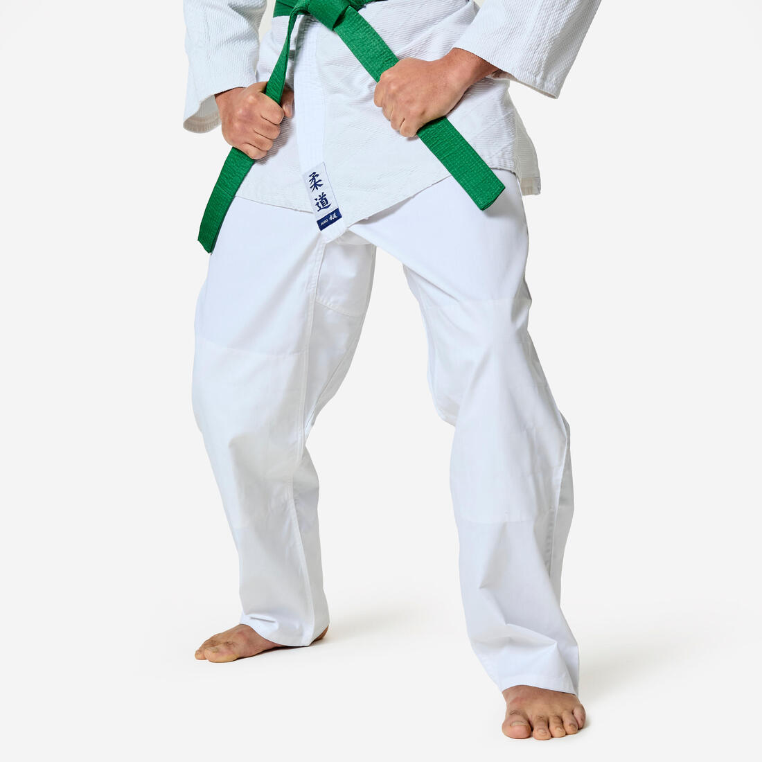 Kimono de judo léger et résistant, blanc ultra