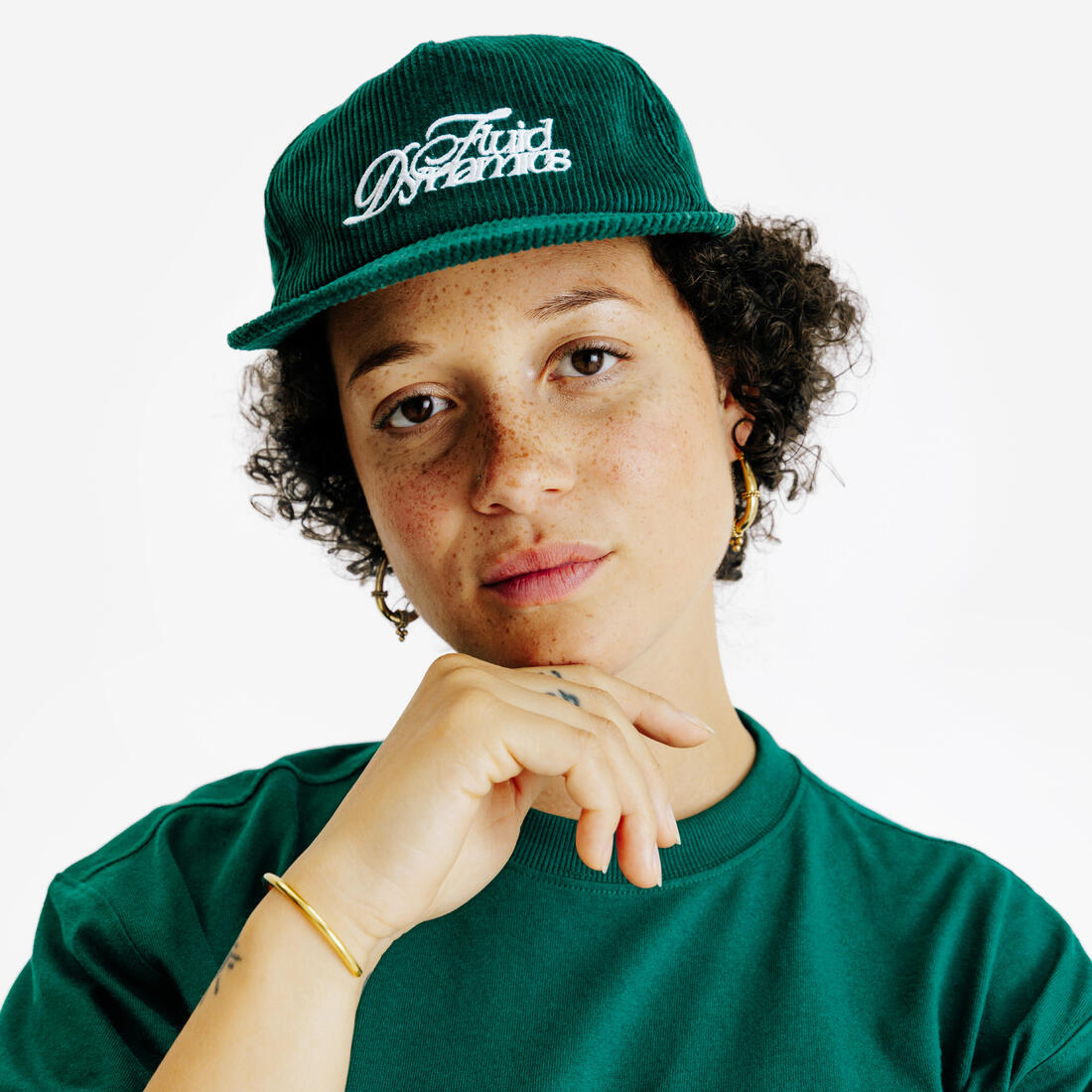 Casquette 6 panneaux en velours