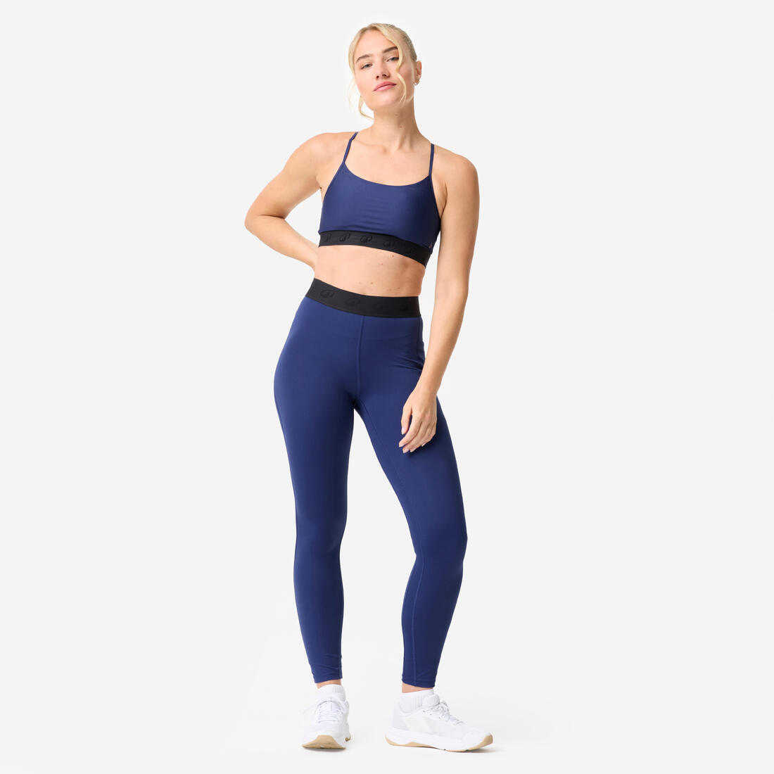 Legging de sport avec ceinture élastiquée femme