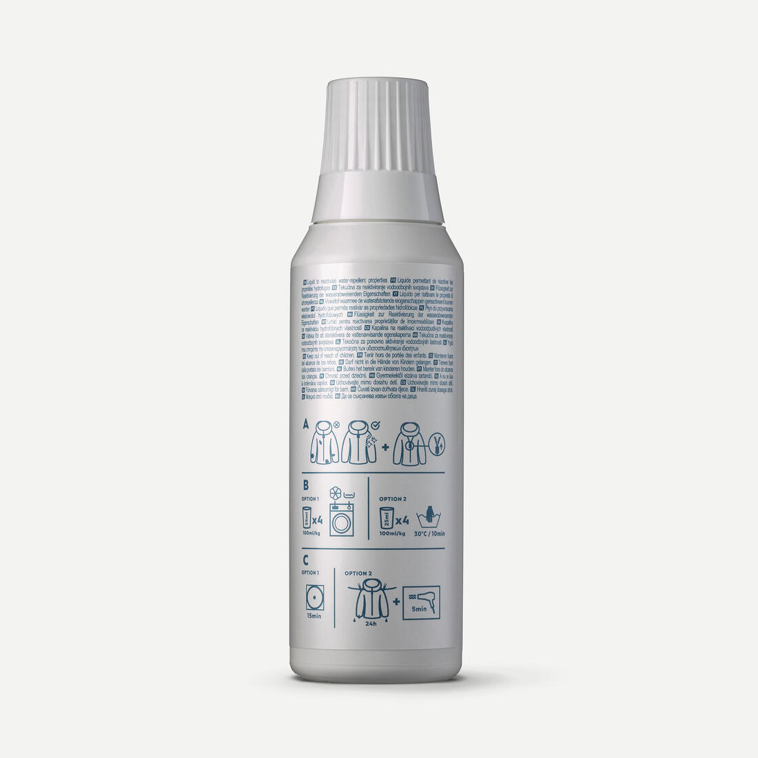 Liquide réimperméabilisant pour textile en machine à laver - 250ml