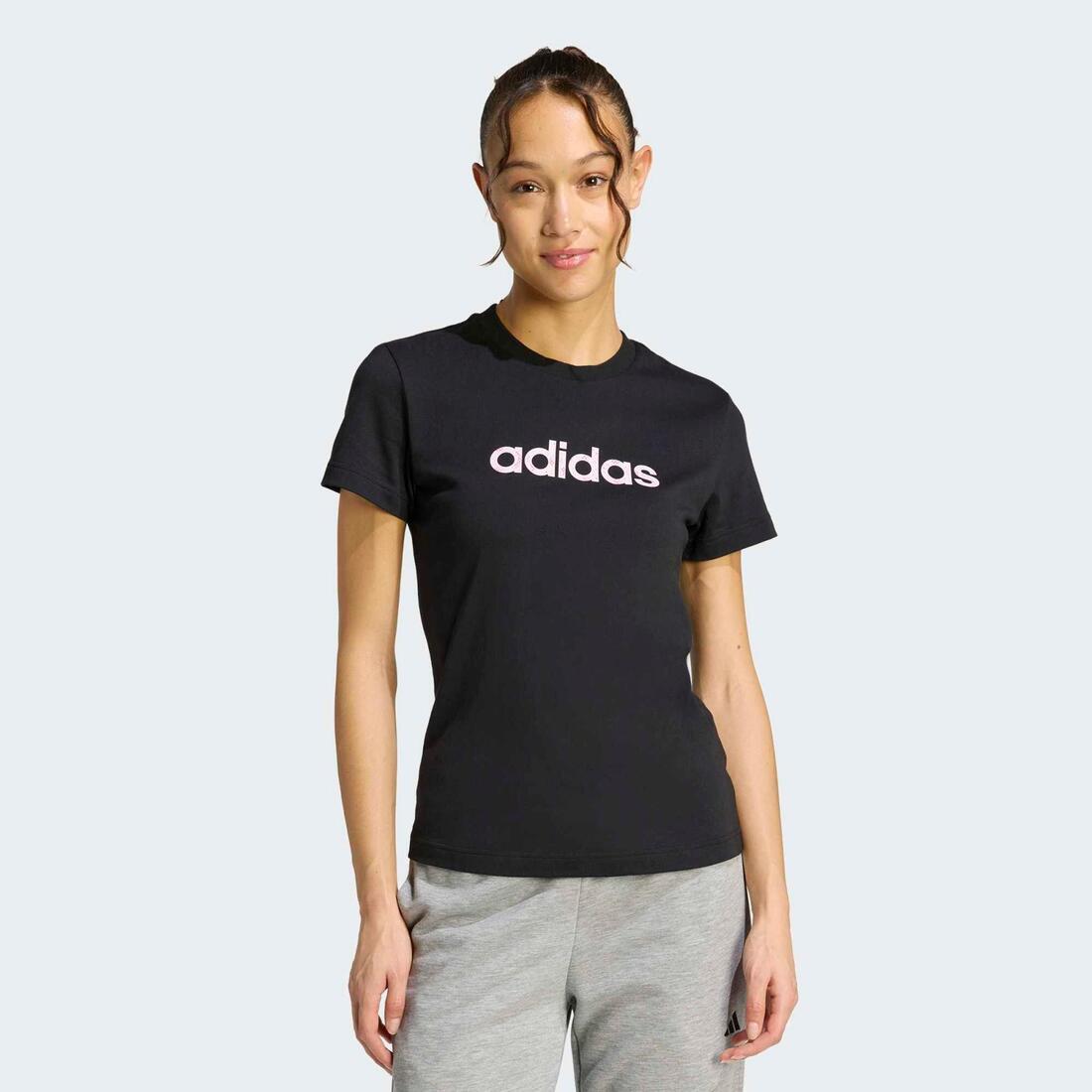 T-shirt de fitness en coton femme