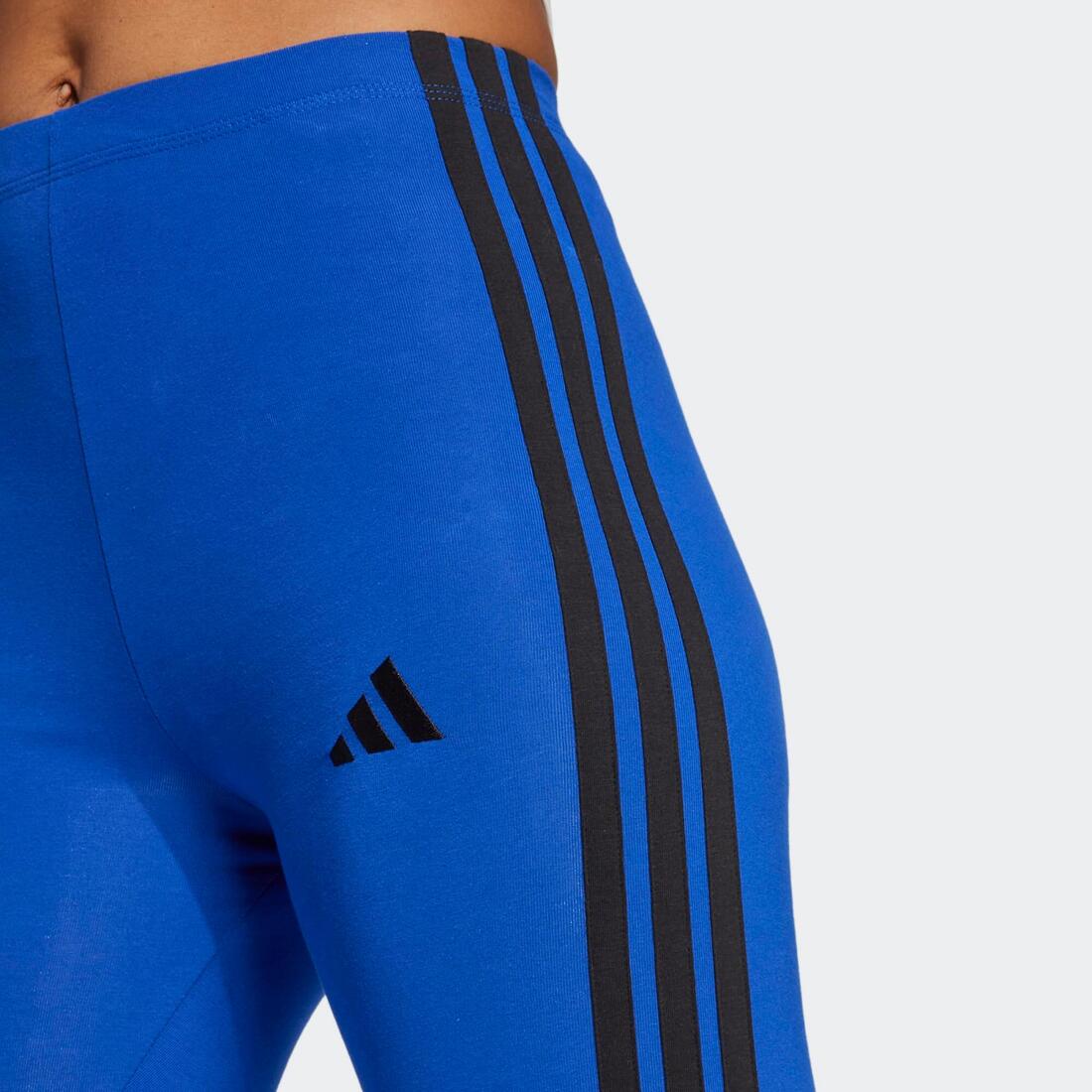 Legging de fitness en coton - femme - bleu foncé