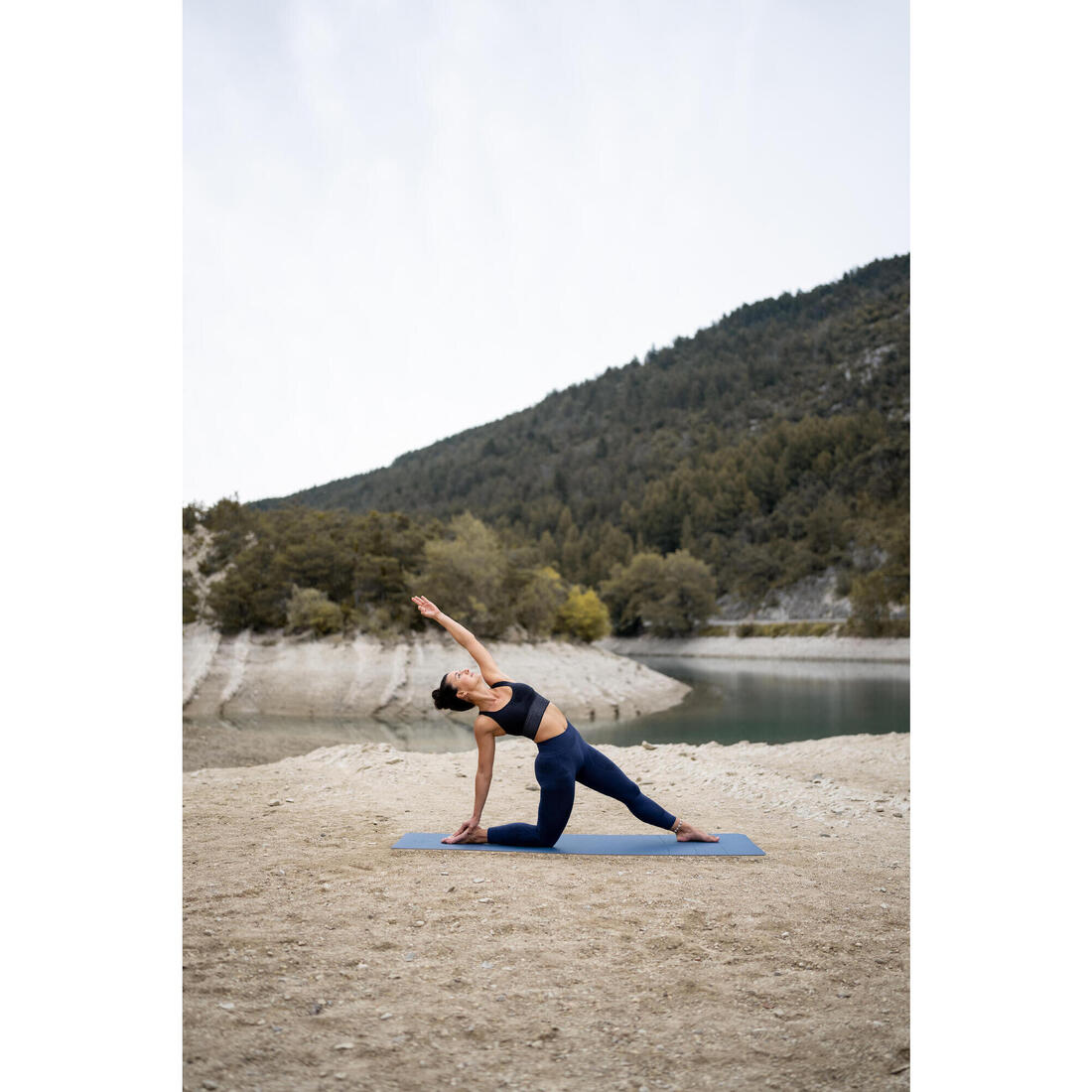 LEGGING 7/8 YOGA DYN SANS COUTURES CHINE