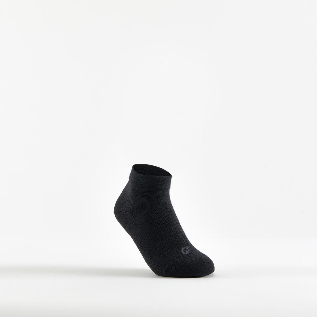 CHAUSSETTES DE SPORT ENFANT MI-HAUTES RS 160  BLANC MARINE LOT DE 3