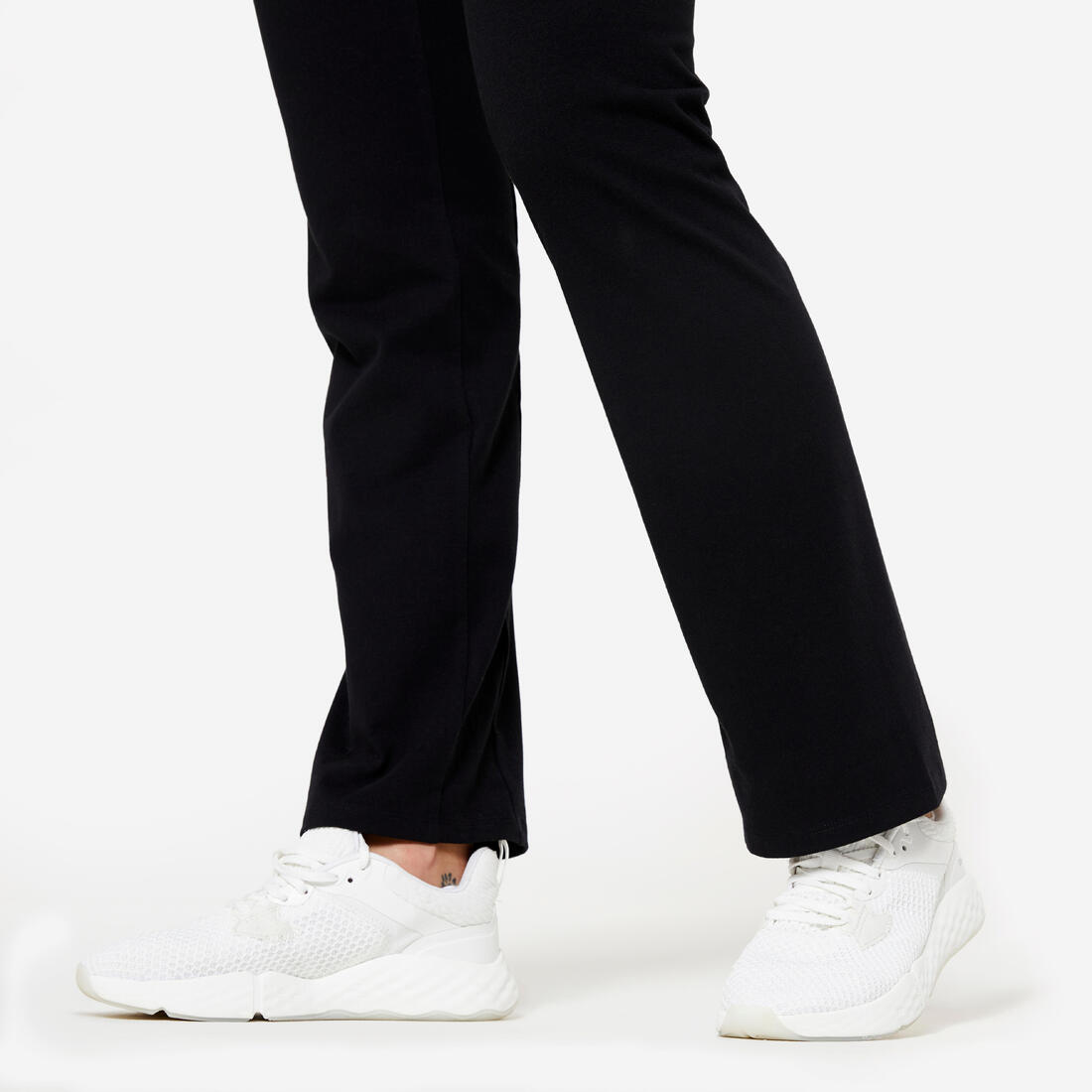 Legging de fitness évasé en coton femme