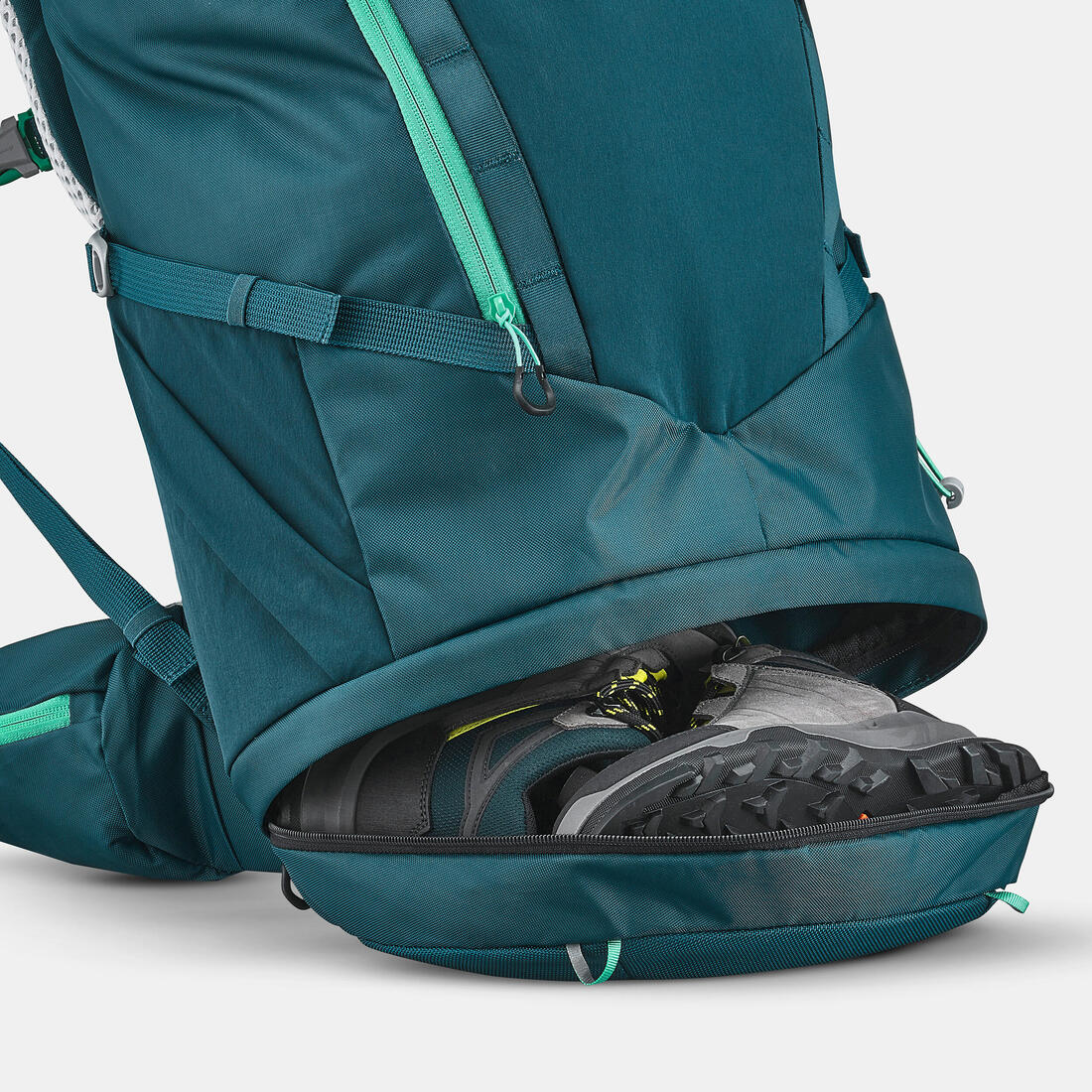 Sac à dos de randonnée 40+10L confortable et ventilé enfant, MH900