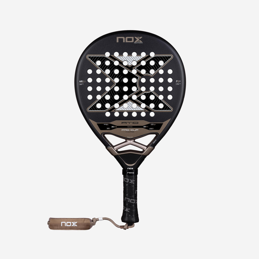 Raquette de Padel Adulte AT10 Pro Cup Hard 26 by Agustín Tapia
