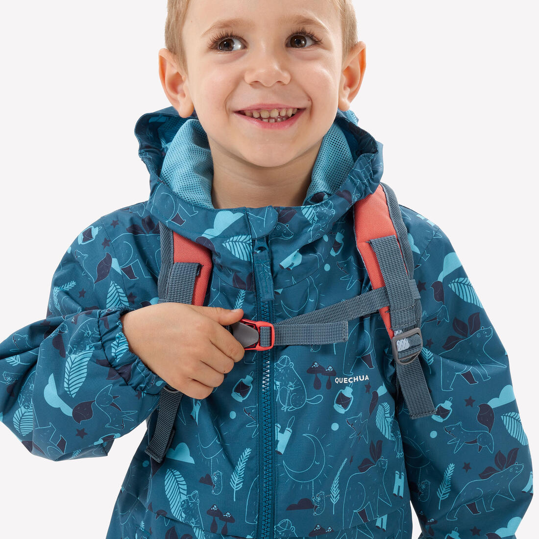 Veste de randonnée imperméable enfant 2-6 ans, MH500