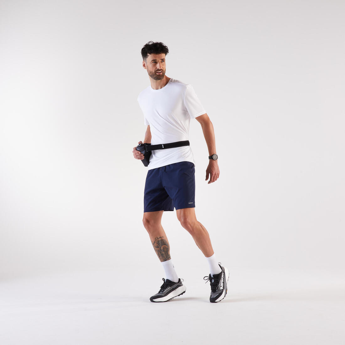 Short de running homme - kiprun run 500 dry