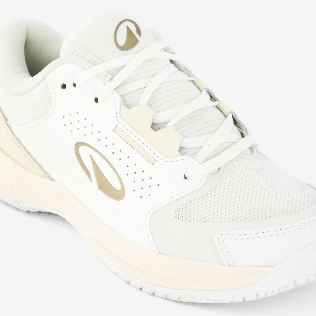 Chaussures de tennis multicourt adulte, Comfort blanc