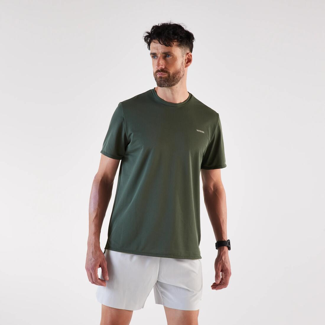 T-shirt de running respirant homme - kiprun run 500 dry