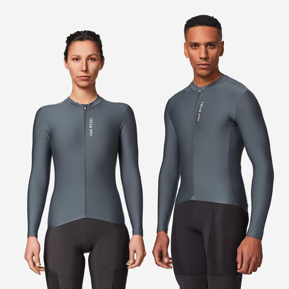 MAILLOT VELO ROUTE MANCHES LONGUES MI-SAISON Unisex -RACER 2
