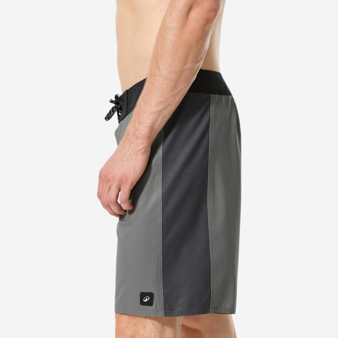 Short de bain boardshort surf long 19" homme, 500 Arch alex