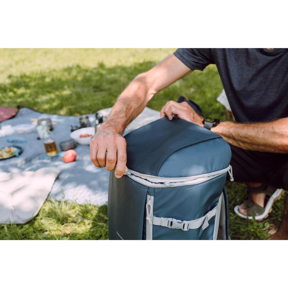 Sac à dos glacière 100 - 20 litres - isotherme et compact