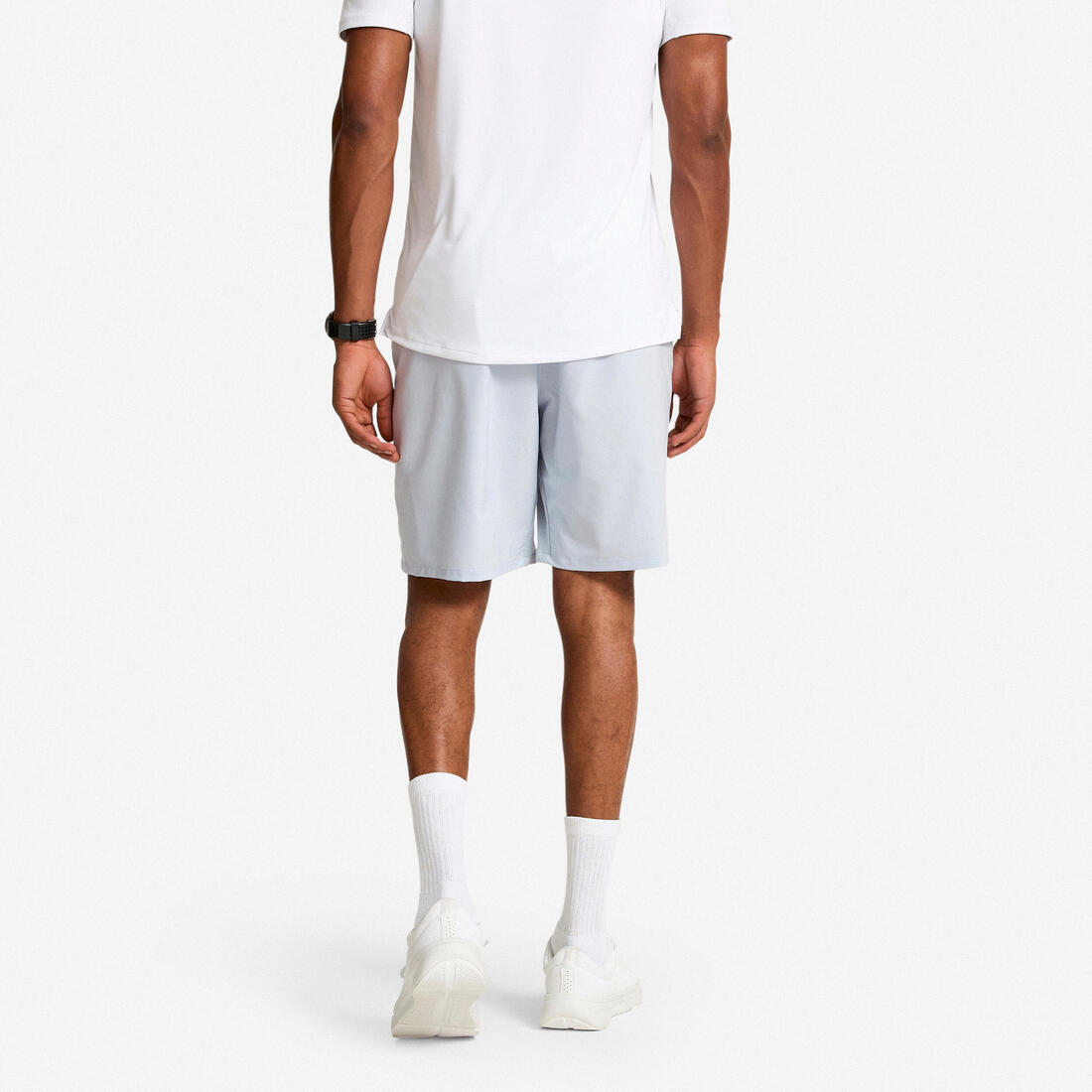 Short de fitness respirant poches zippées homme