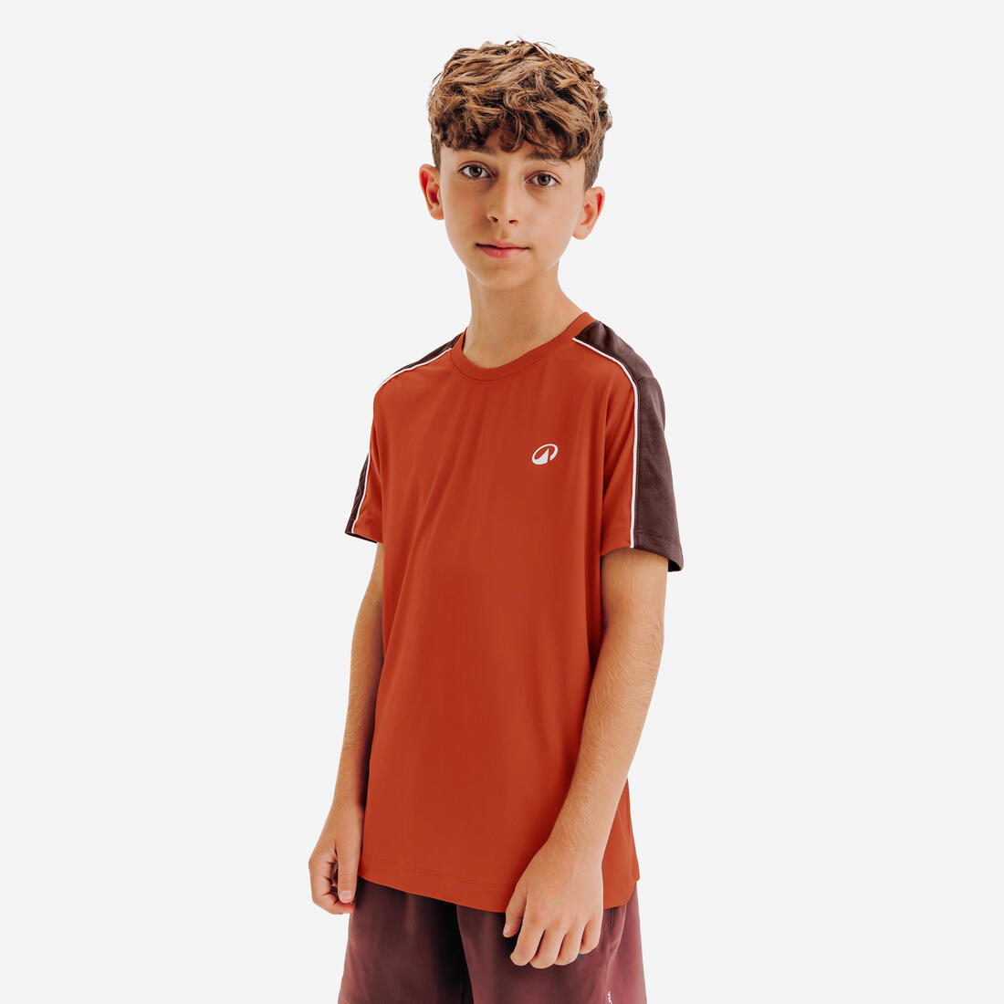 T-shirt de tennis Junior col rond - TTS DRY JR