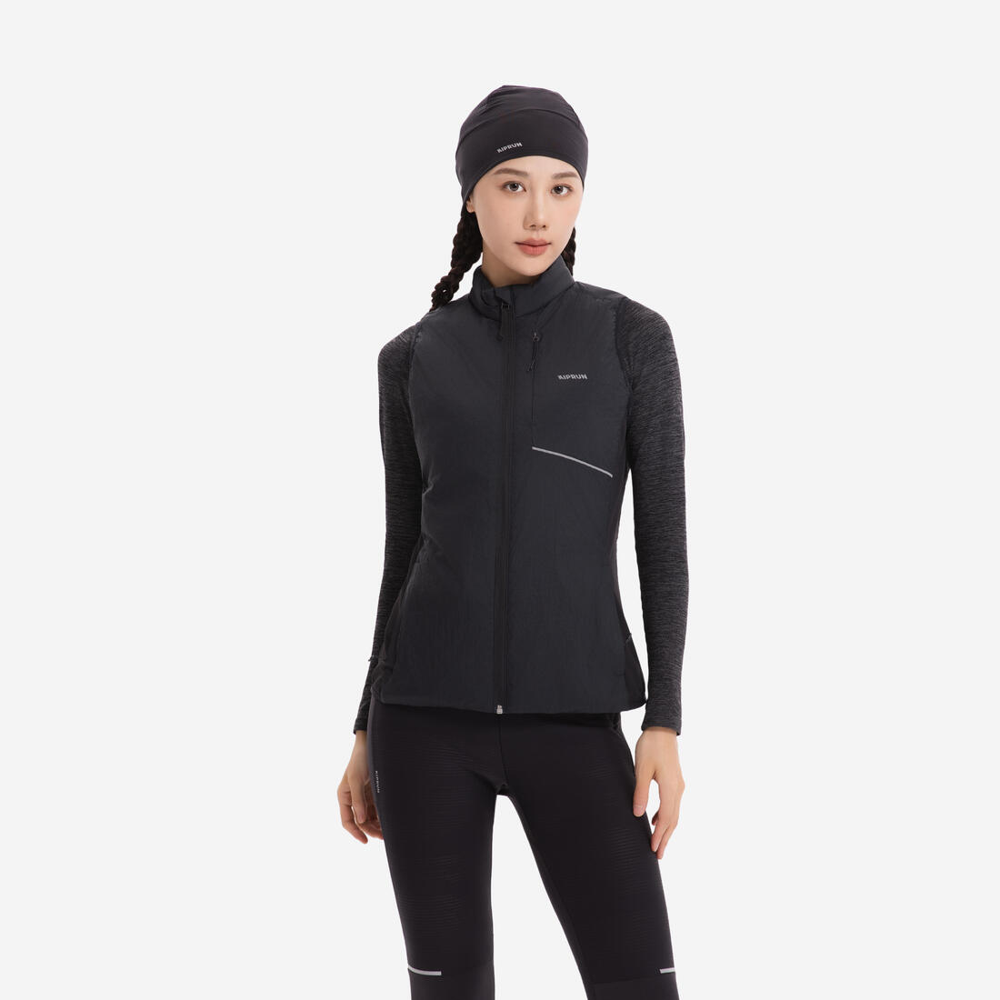 Bonnet running chaud adulte - kiprun warm+ V2
