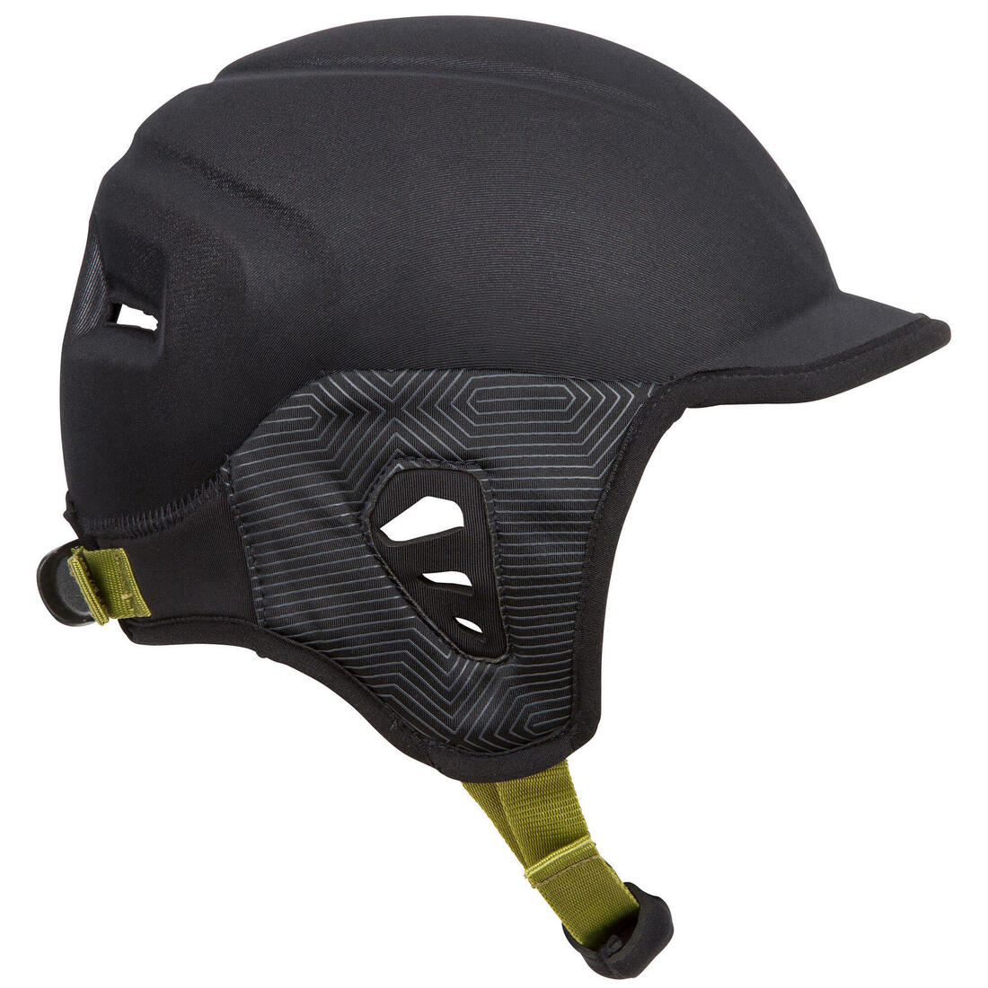 Casque pour la pratique du surf . noir