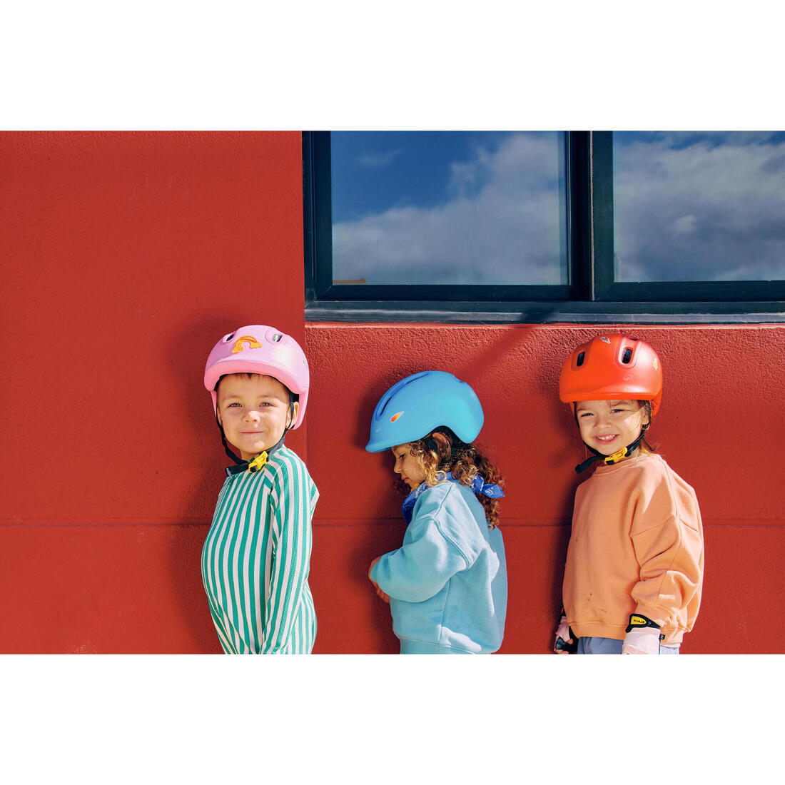 Casque velo enfant 47-55 cm, play 500