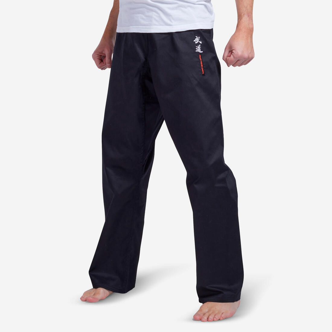 PANTALON ARTS MARTIAUX BUDO NOIR