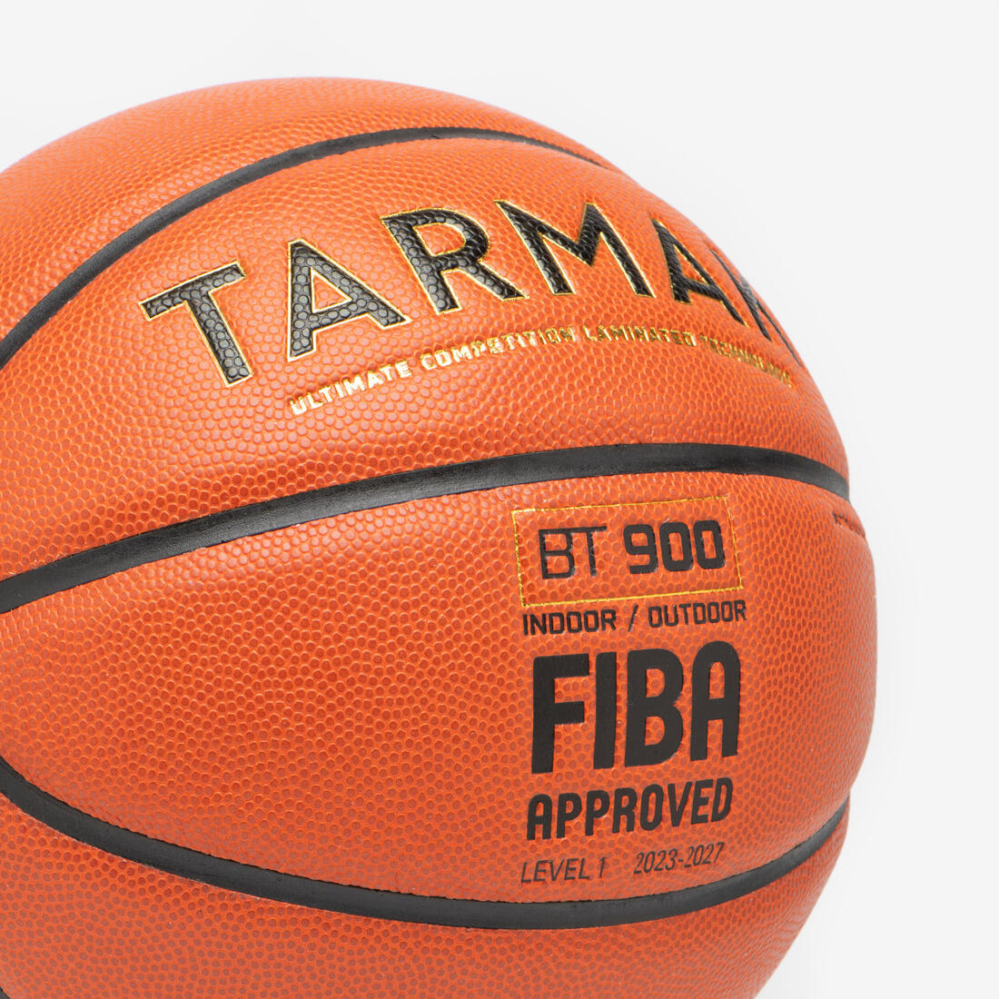 Ballon de basket BT900 taille 6, homologué FIBA pour fille, garçon et femme