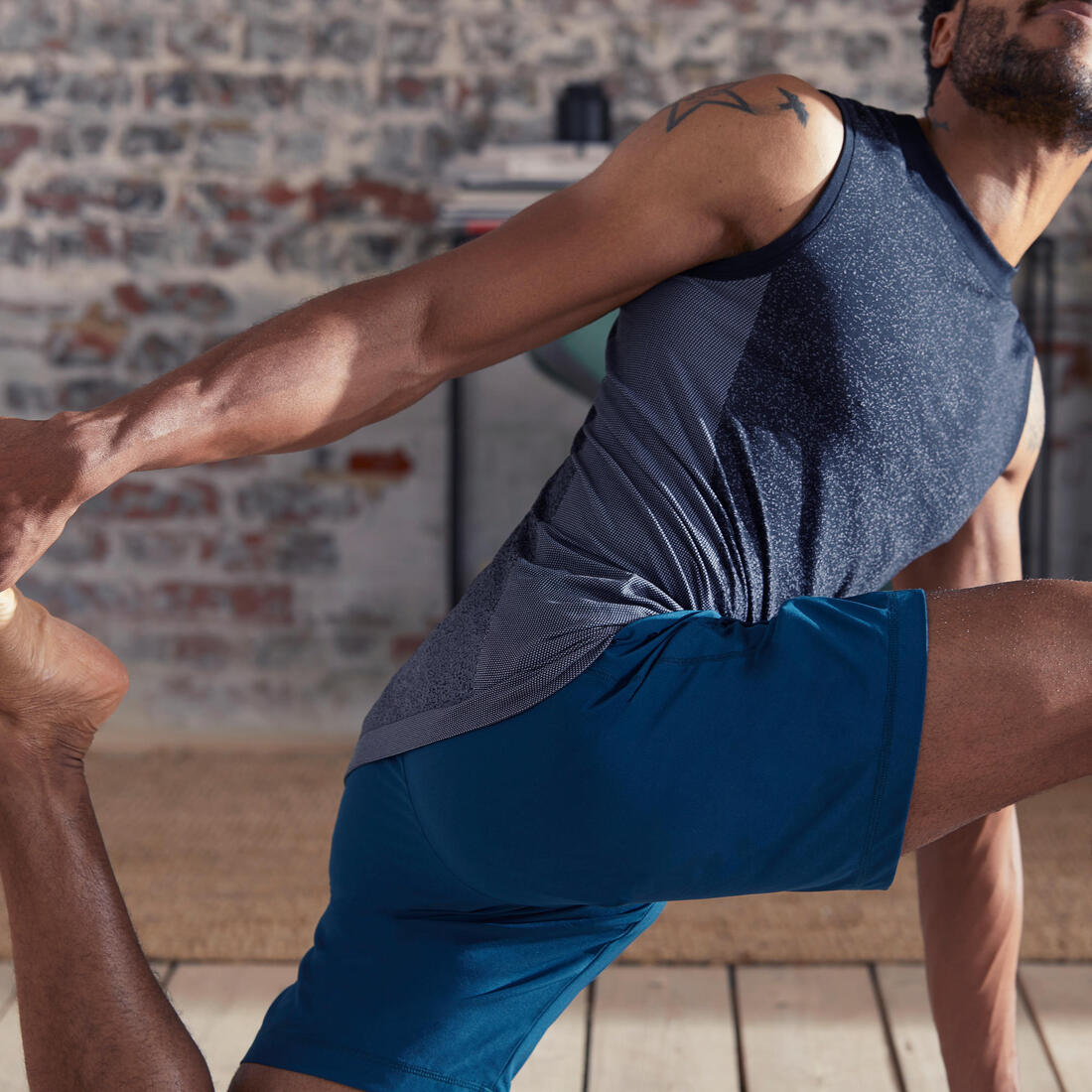 DEBARDEUR SEAMLESS-SANS COUTURES YOGA DYNAMIQUES HOMME