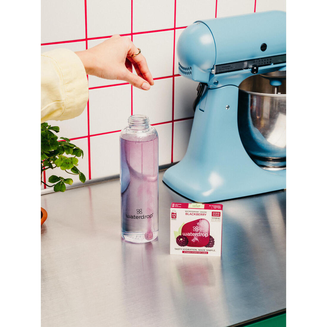 Cubes à diluer extraits naturels mûre, microdrink 12x500ml