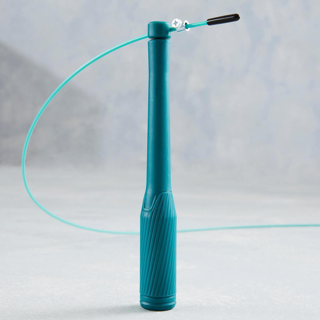 Corde à sauter de cross training vitesse - speed rope noire