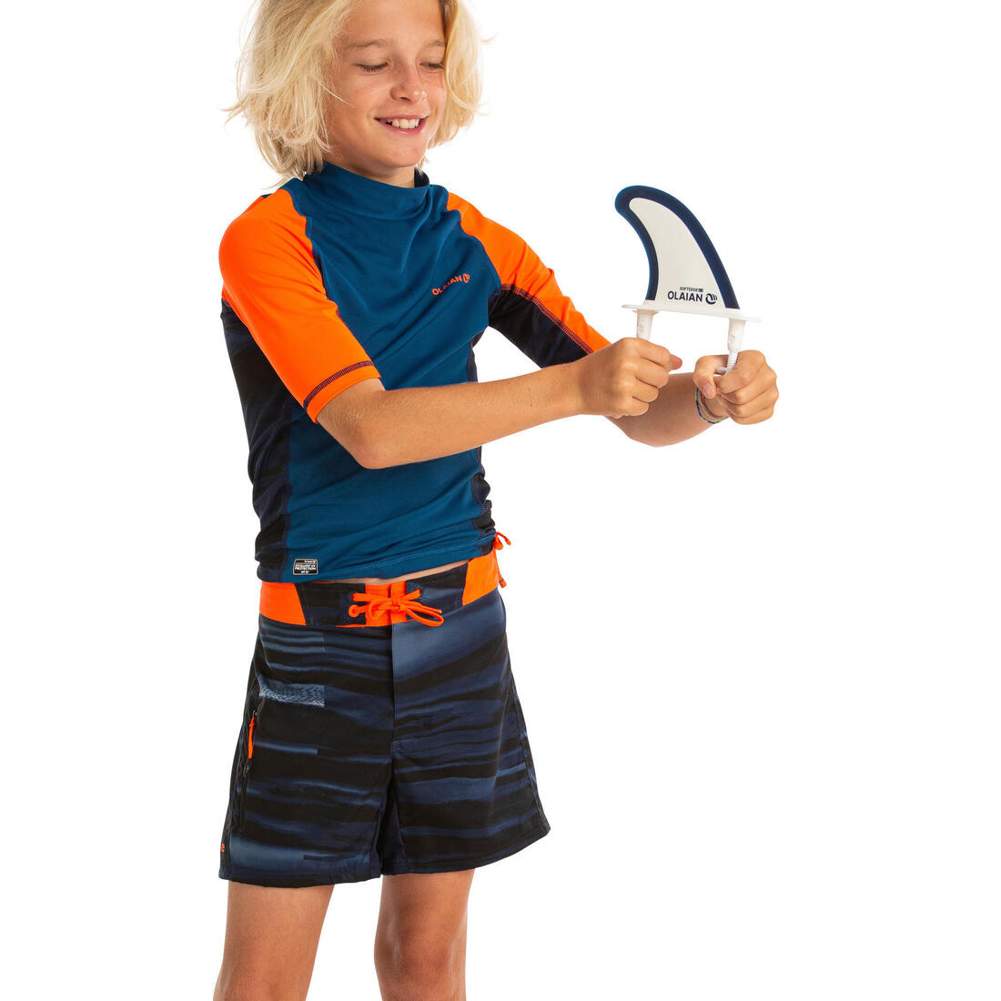 short de bain 500 – rouge