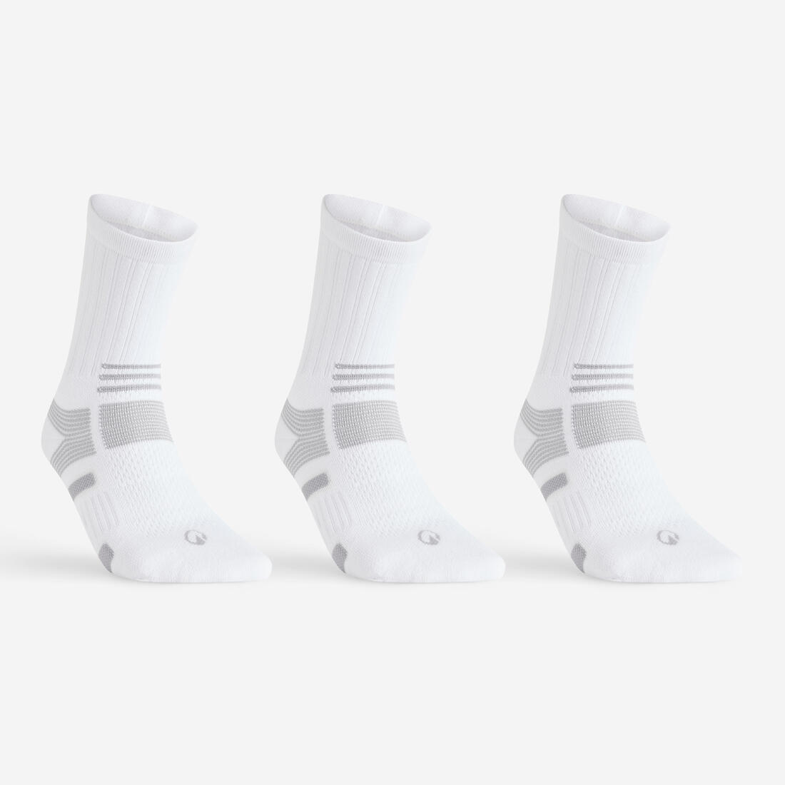 CHAUSSETTES DE SPORT HAUTES ARTENGO RS 560 LOT DE 3