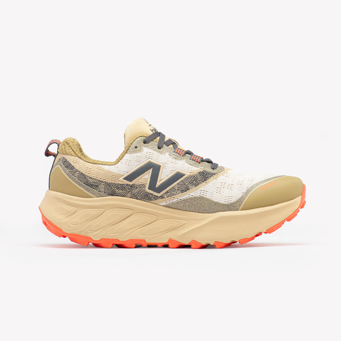 Chaussures de running trail homme, New balance hierro v9, jaune et