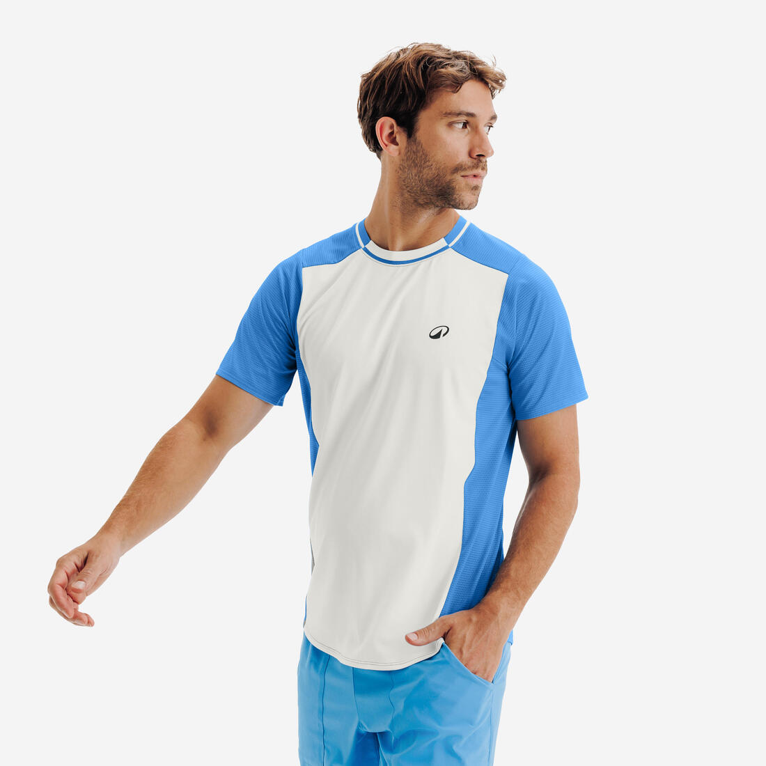 T-shirt de tennis respirant homme, Dry