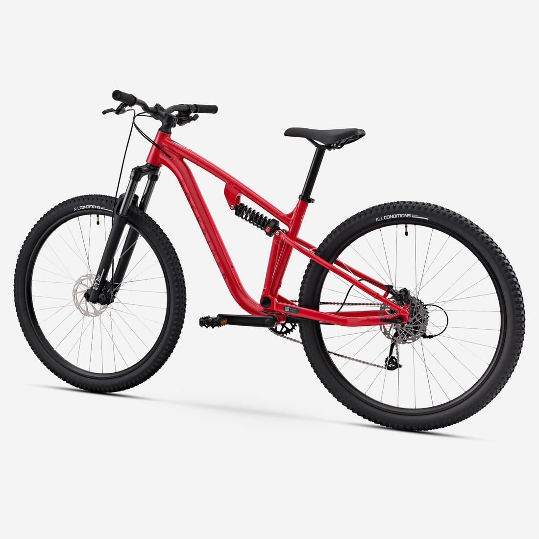 Vélo VTT randonnée tout suspendu 29" cadre aluminium, EXPL 100 S