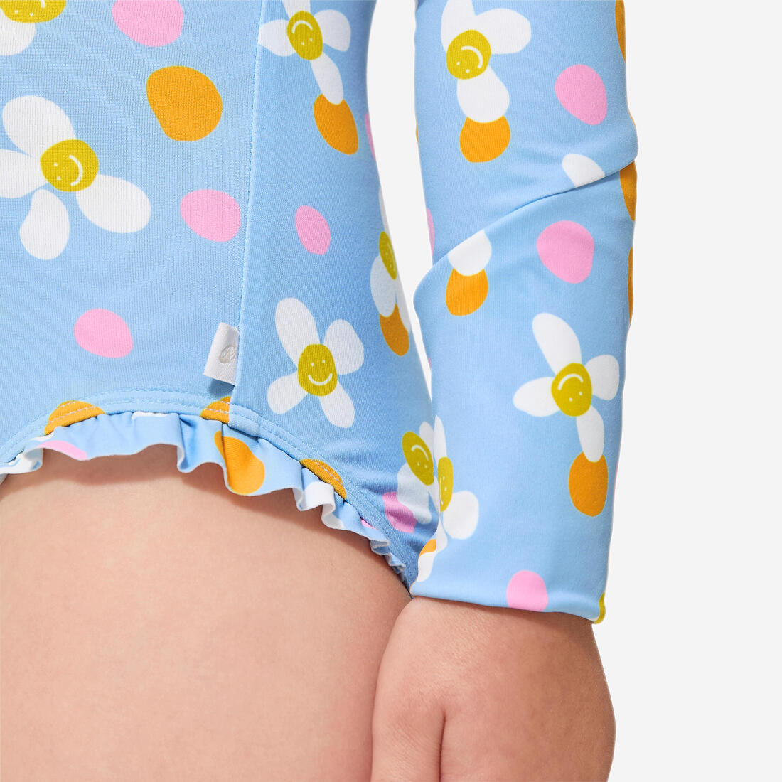 Maillot de bain 1 pièce anti UV manches longues Bébé / Fille - Izia shell
