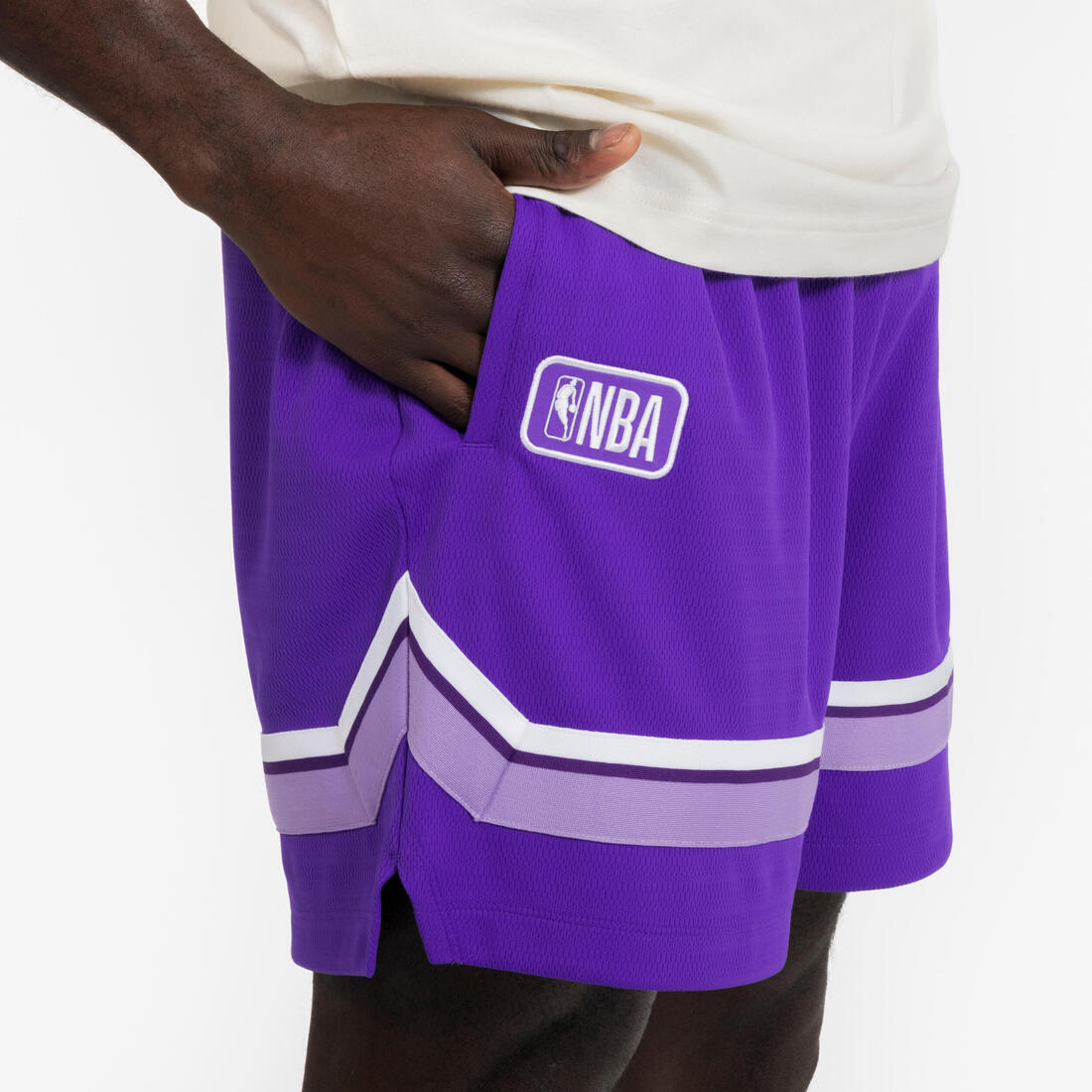 Short de basketball NBA Lakers homme/femme - SH 900 AD