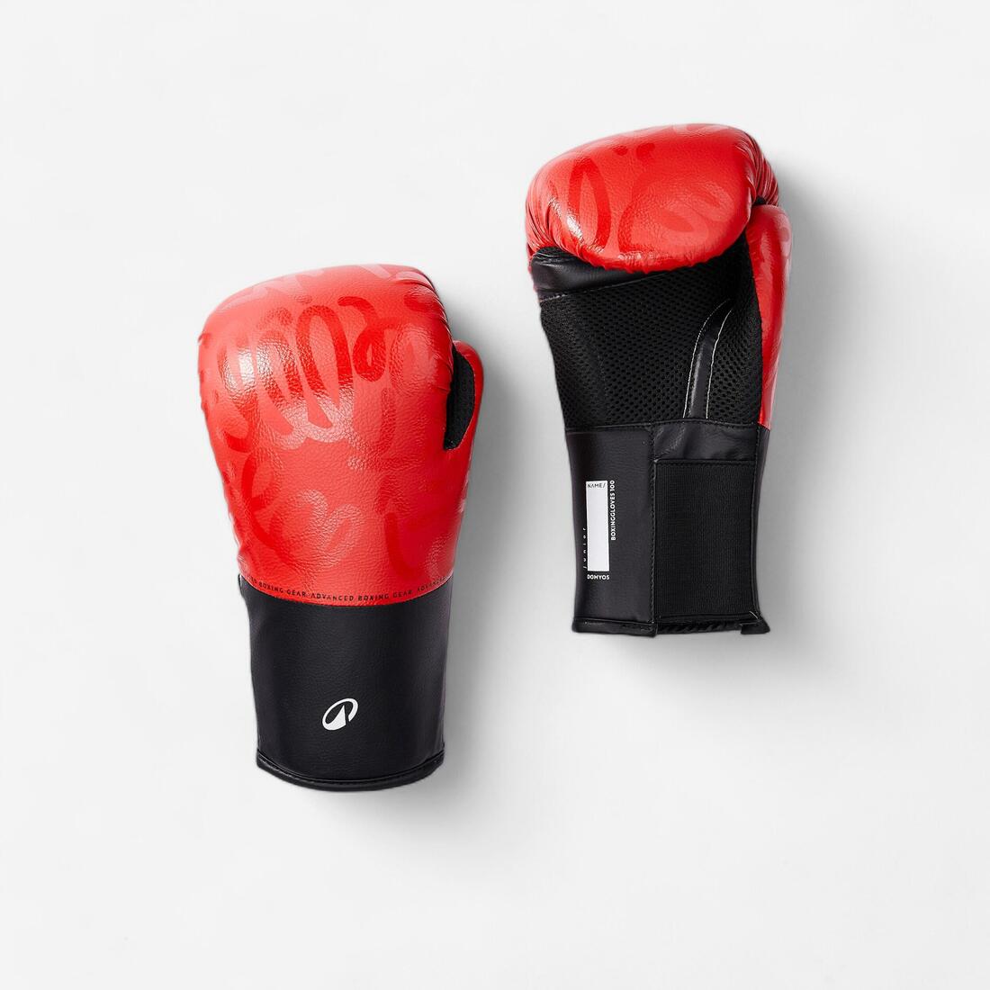 Gants de boxe enfant, rouge