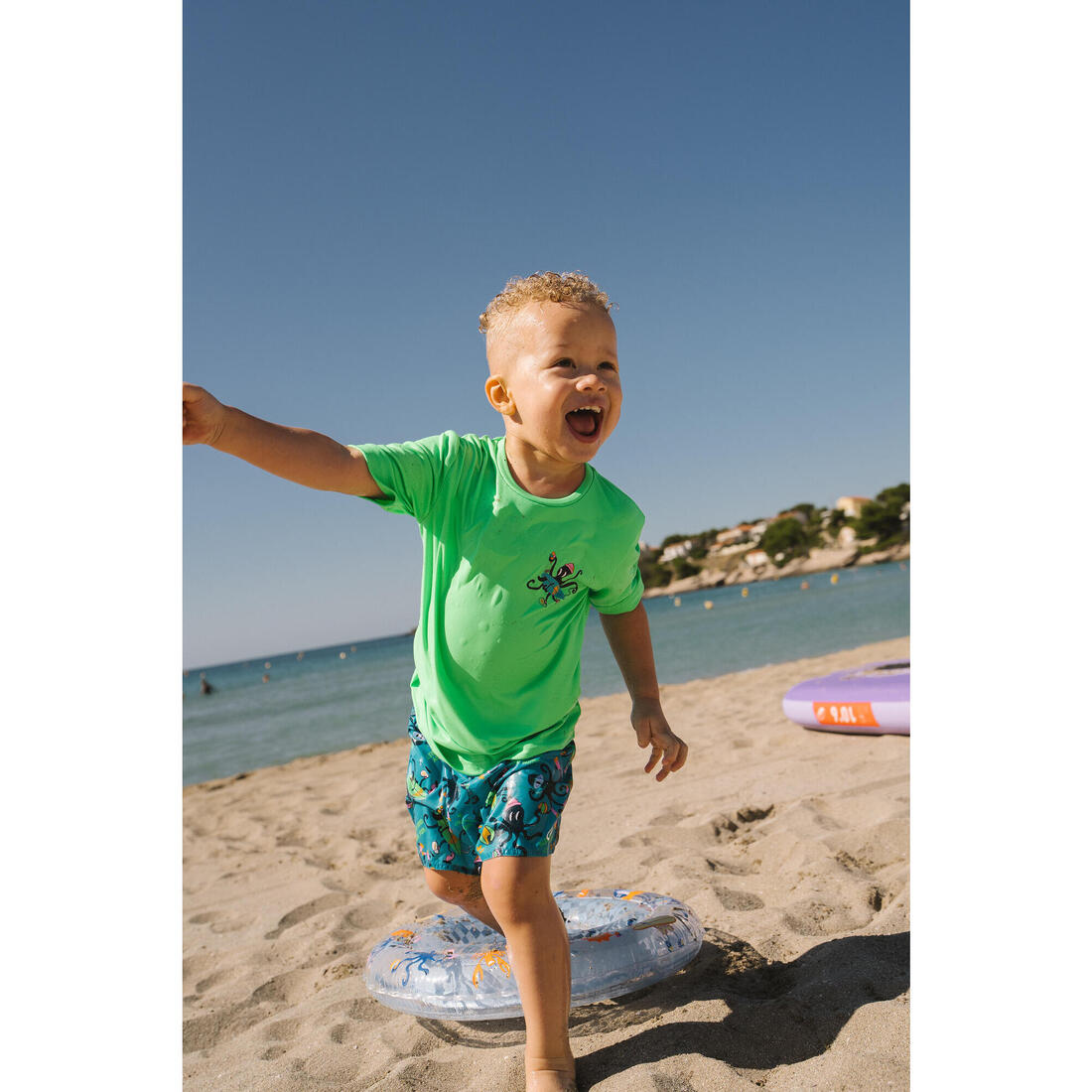 Boxer de bain natation Garçon enfant, Fiti sunny