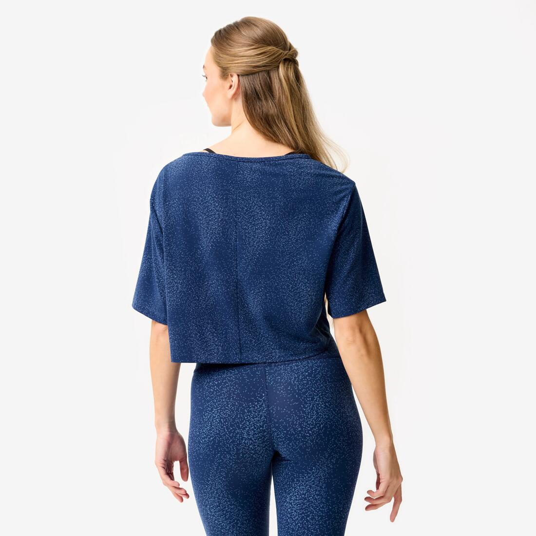 T-shirt danse modern jazz crop femme