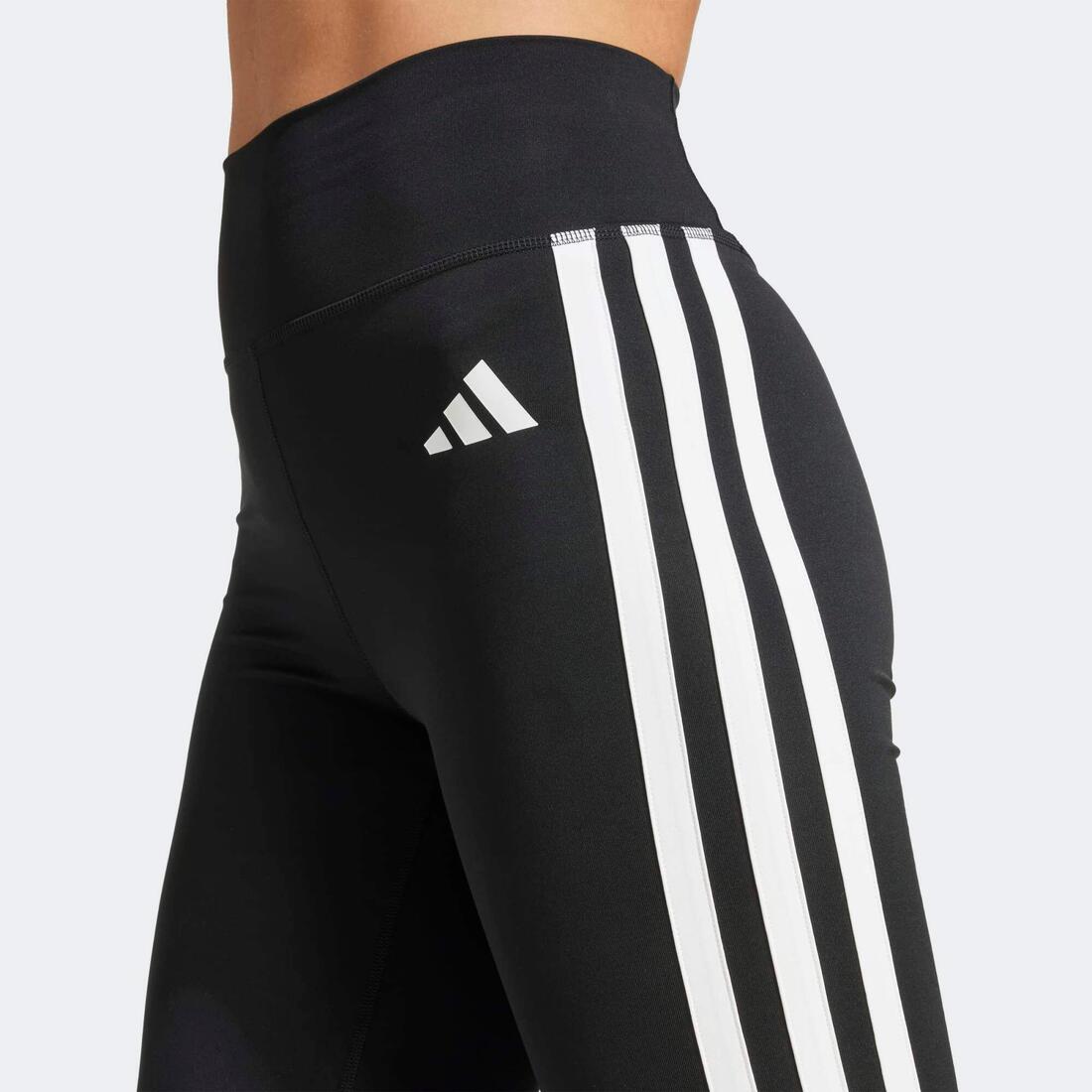 Legging fitness femme, noir