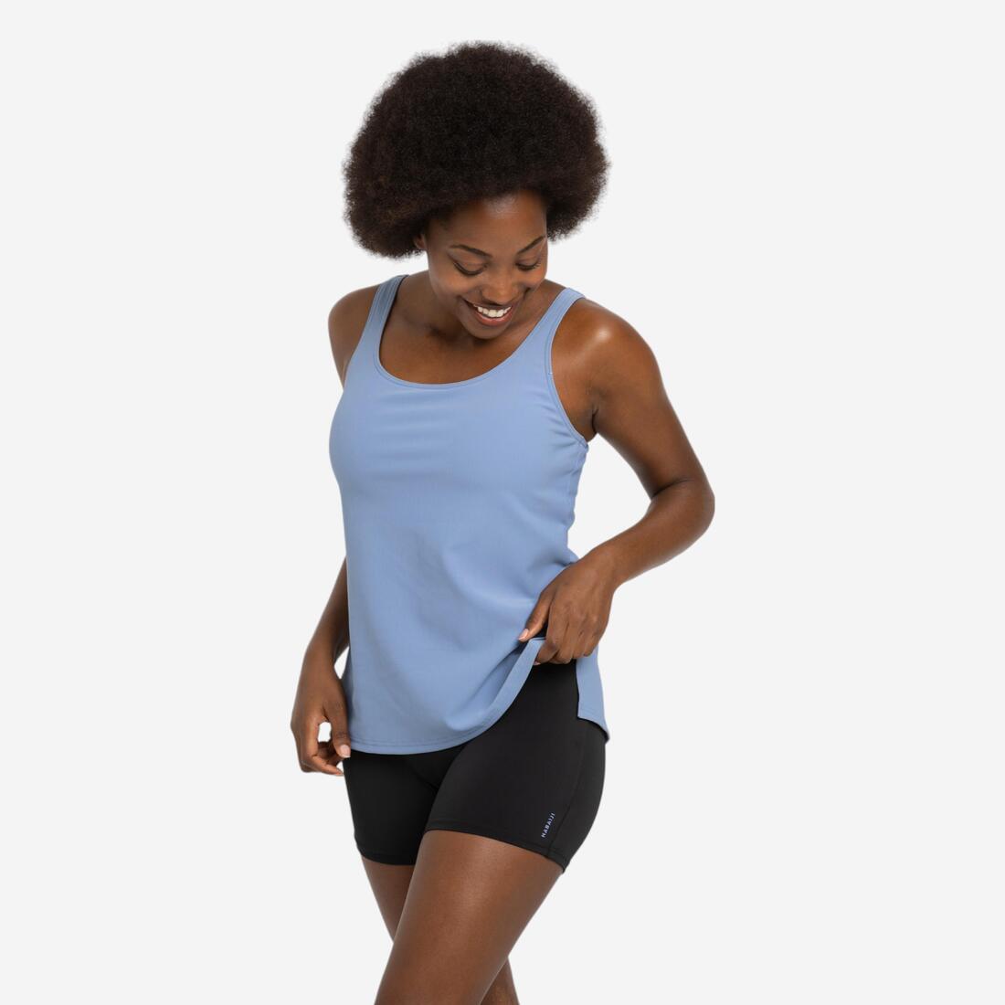 Maillot de bain femme 1 pièce tankini shorty heva tetia