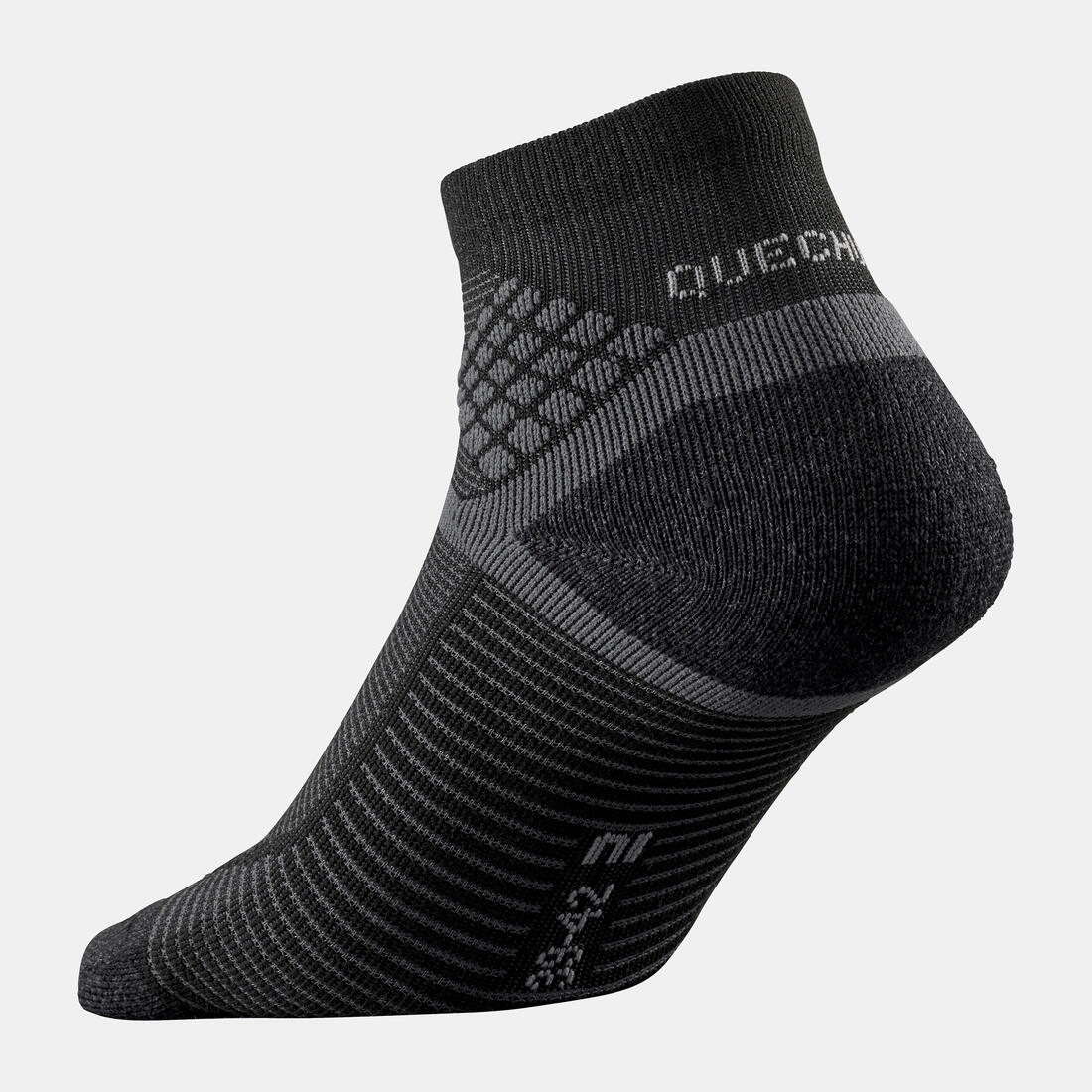 Chaussettes de randonnée mid (2 paires) adulte, Hike 500