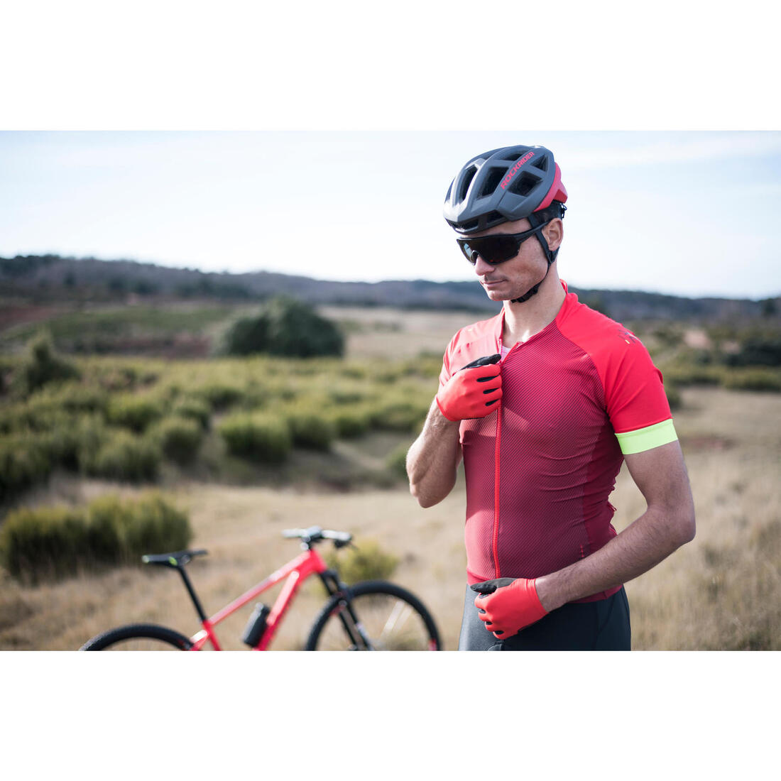 Lunettes VTT XC RACE Photochromique Fluo CAT 1>3