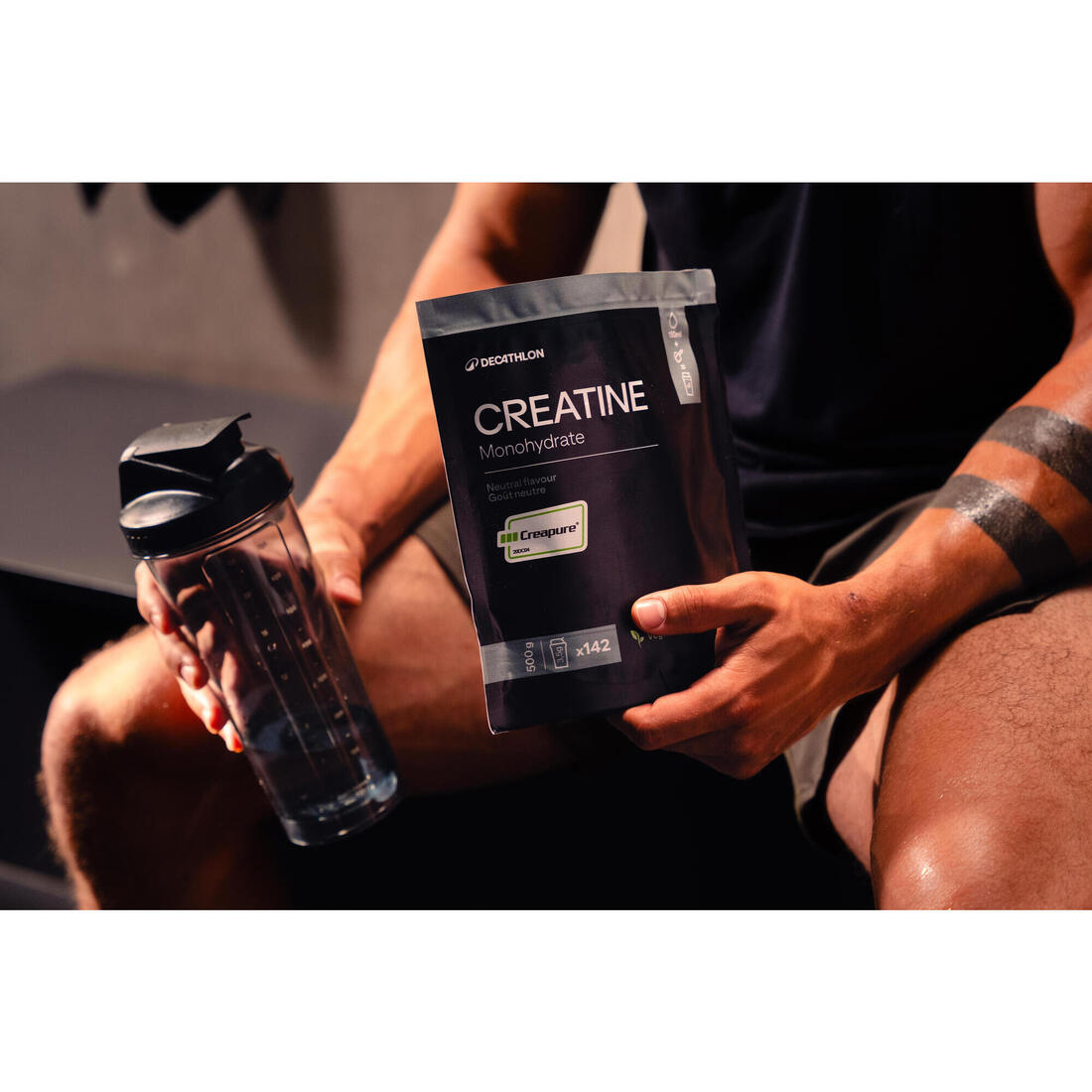 Créatine monohydrate labellisée Creapure® neutre 500g