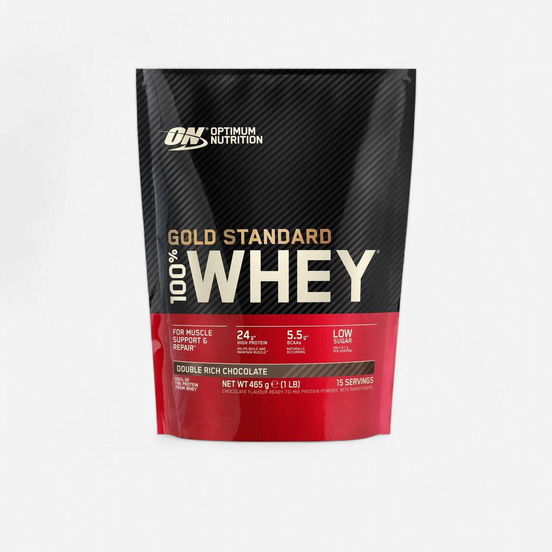 Proteine whey Gold Standard double rich chocolat 465gr