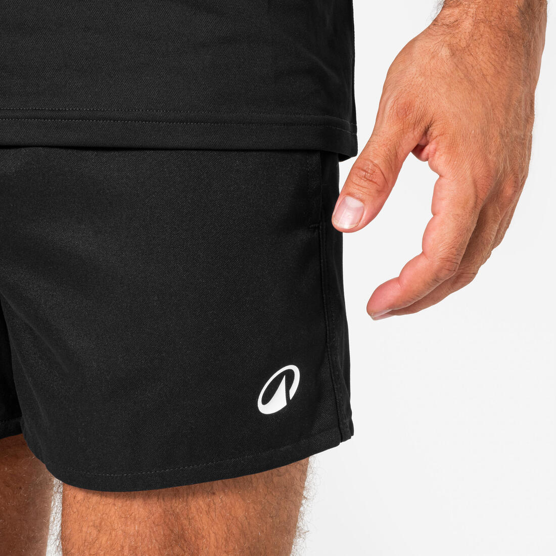 Short rugby adulte avec poches r100