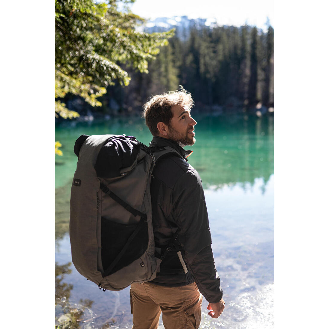 Veste 3en1 de randonnée -10°C imperméable homme, MH500 Mountain